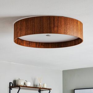 Domus Lara wood – stropní LED svítidlo, ořech, 55 cm