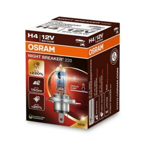OSRAM H4 12V 60/55W P43t NIGHT BREAKER 220 +220% 1ks 64193NB220